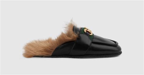 pantofole con il pelo gucci|Pantafole Firmate e Sabot Eleganti Uomo .